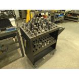 Tool Cart w/ Cat 40 Tooling