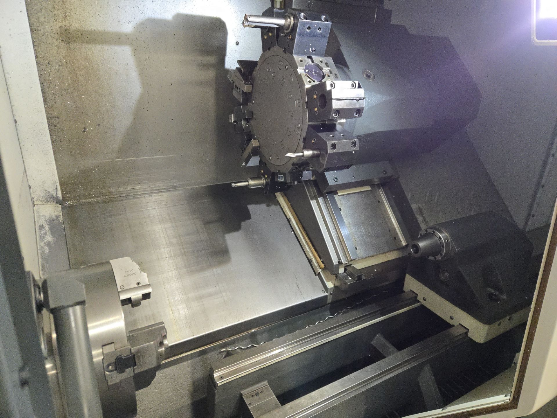 2018 Haas ST-35Y CNC Lathe w/ 24 Slot Turret, Tailstock - Image 7 of 15