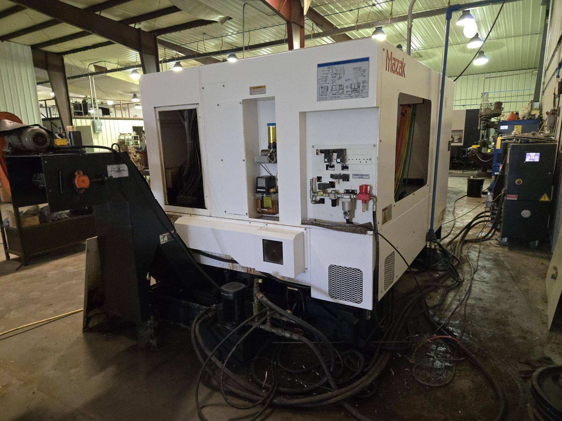 2014 Mazak Quick Turn Nexus 250-II MSY CNC Lathe w/ 12 Slot Turret, LNS Sprint S3 Bar Feeder, - Image 3 of 19