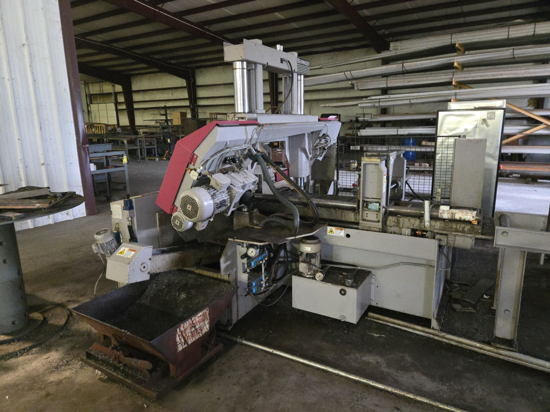 2010 Behringer HBP-413A Saw w/ Roller Sections - Image 3 of 7
