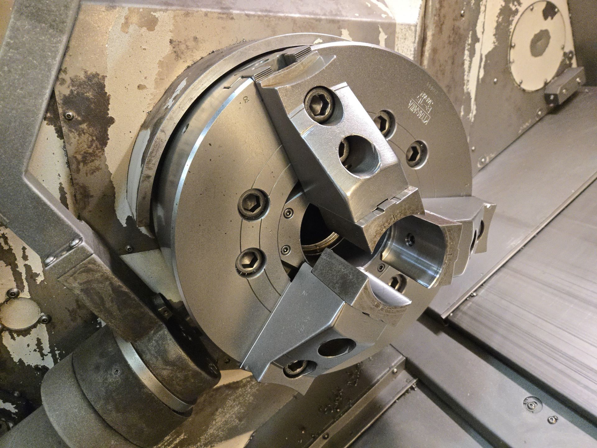 2008 Mazak Quick Turn Nexus 350-II CNC Lathe w/ 12 Slot Turret, Tailstock, Mazatrol Matrix Nexus - Image 11 of 17