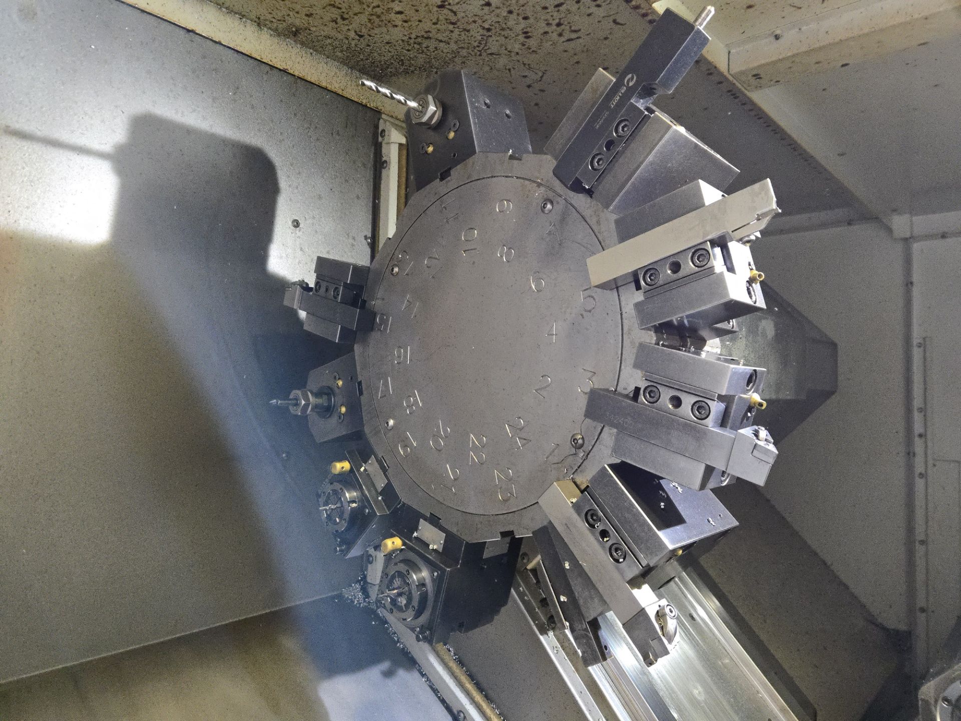 2018 Haas ST-35Y CNC Lathe w/ 24 Slot Turret, Tailstock - Image 8 of 15