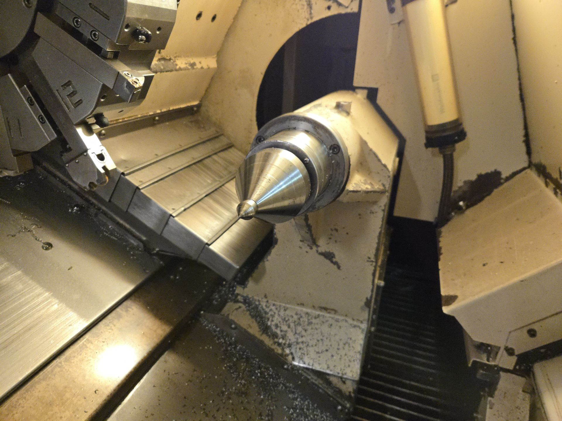 2008 Mazak Quick Turn Nexus 350-II CNC Lathe w/ 12 Slot Turret, Tailstock, Mazatrol Matrix Nexus - Image 9 of 17