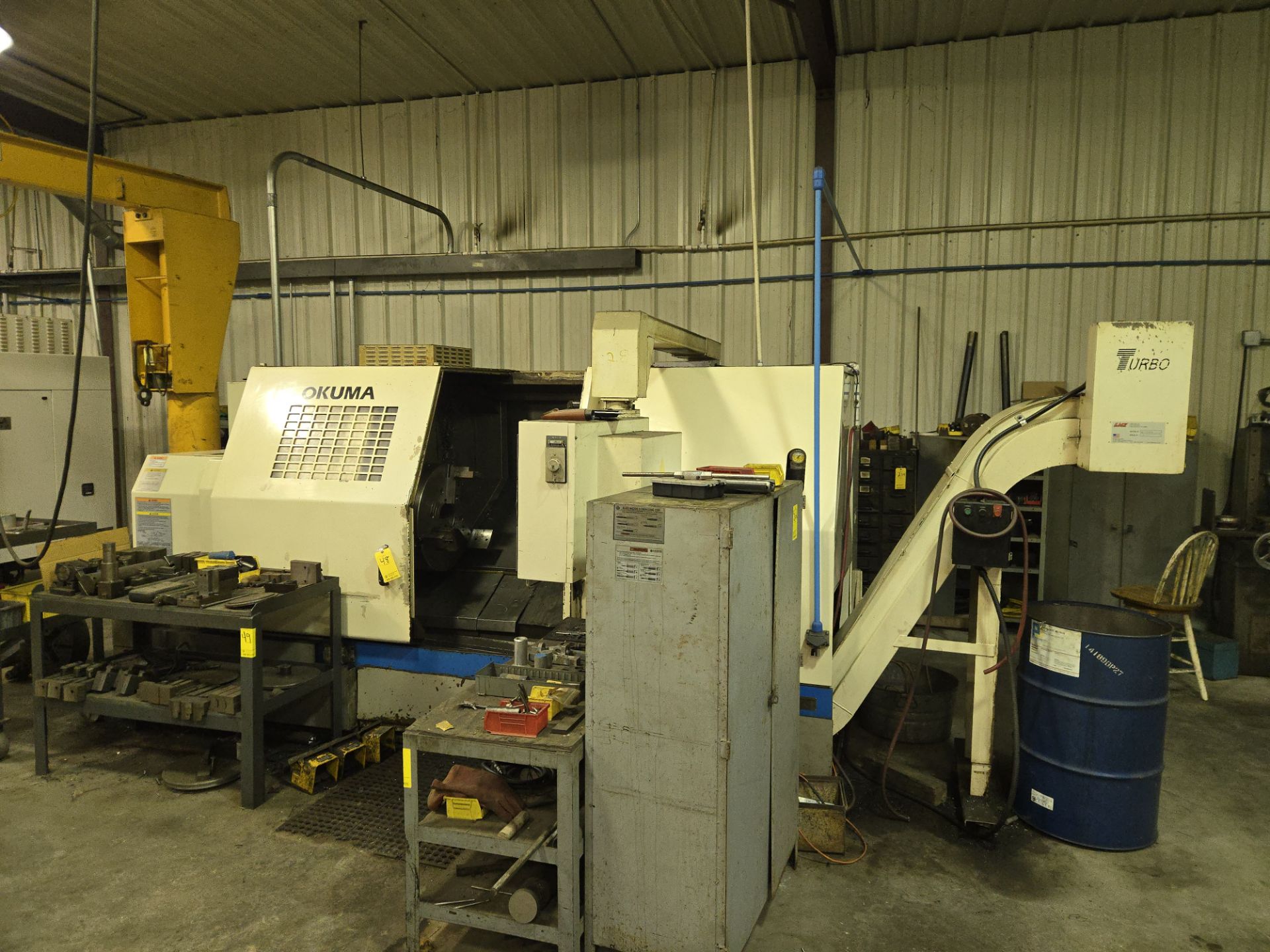 Okuma LB35II CNC Lathe w/ 12 Slot Turret, Tailstock, Okuma OSP7000L Controller - Image 2 of 16