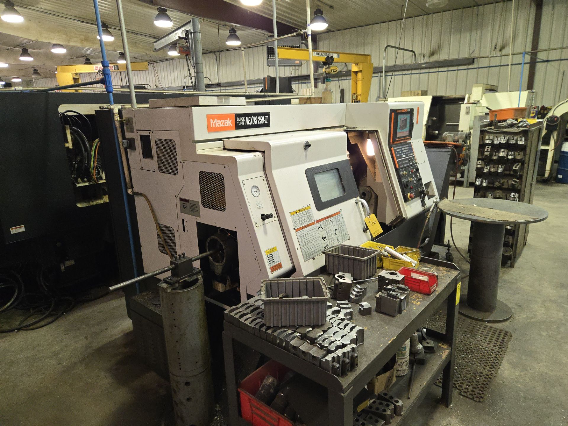 2007 Mazak Quick Turn Nexus 250-II CNC Lathe w/ 12 Slot Turret, Mazatrol Matrix Nexus Controller - Image 4 of 15