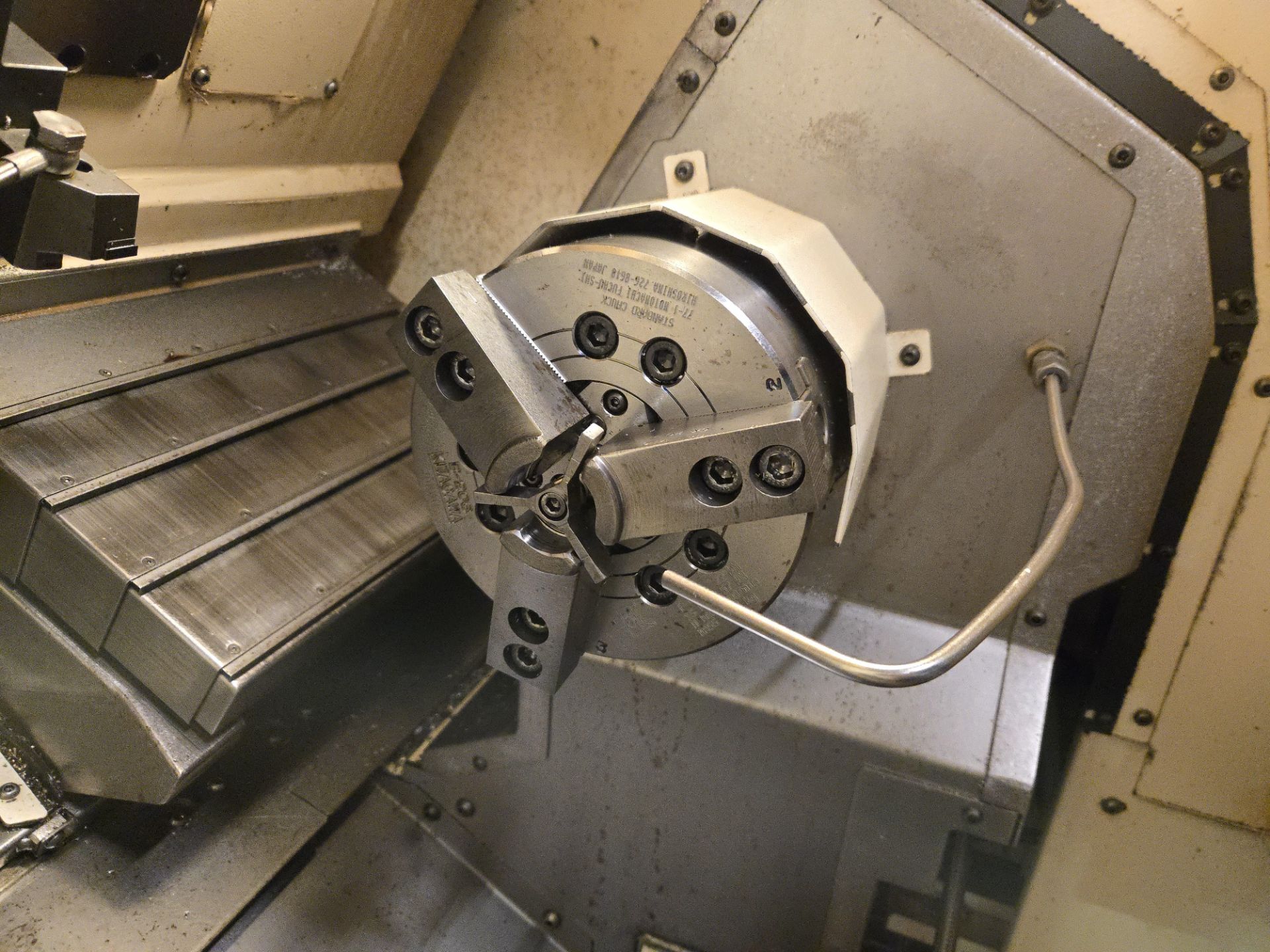 2014 Mazak Quick Turn Nexus 250-II MSY CNC Lathe w/ 12 Slot Turret, LNS Sprint S3 Bar Feeder, - Image 12 of 19