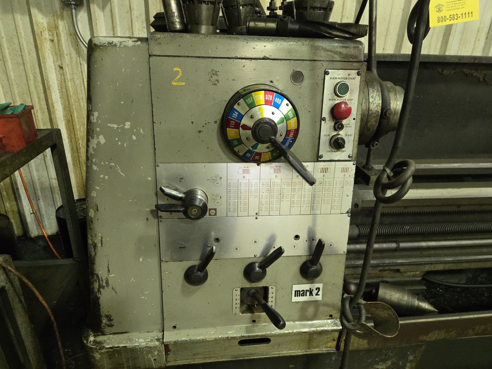 Colchester Mark 2 Engine Lathe - Image 3 of 9