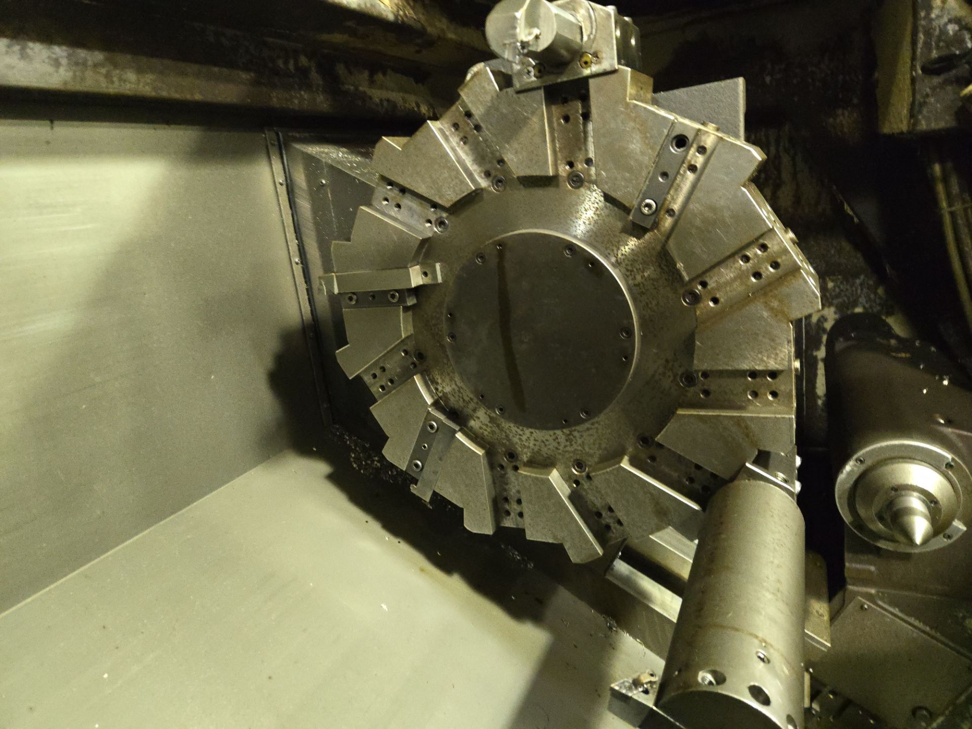Okuma LB35II CNC Lathe w/ 12 Slot Turret, Tailstock, Okuma OSP7000L Controller - Image 8 of 16