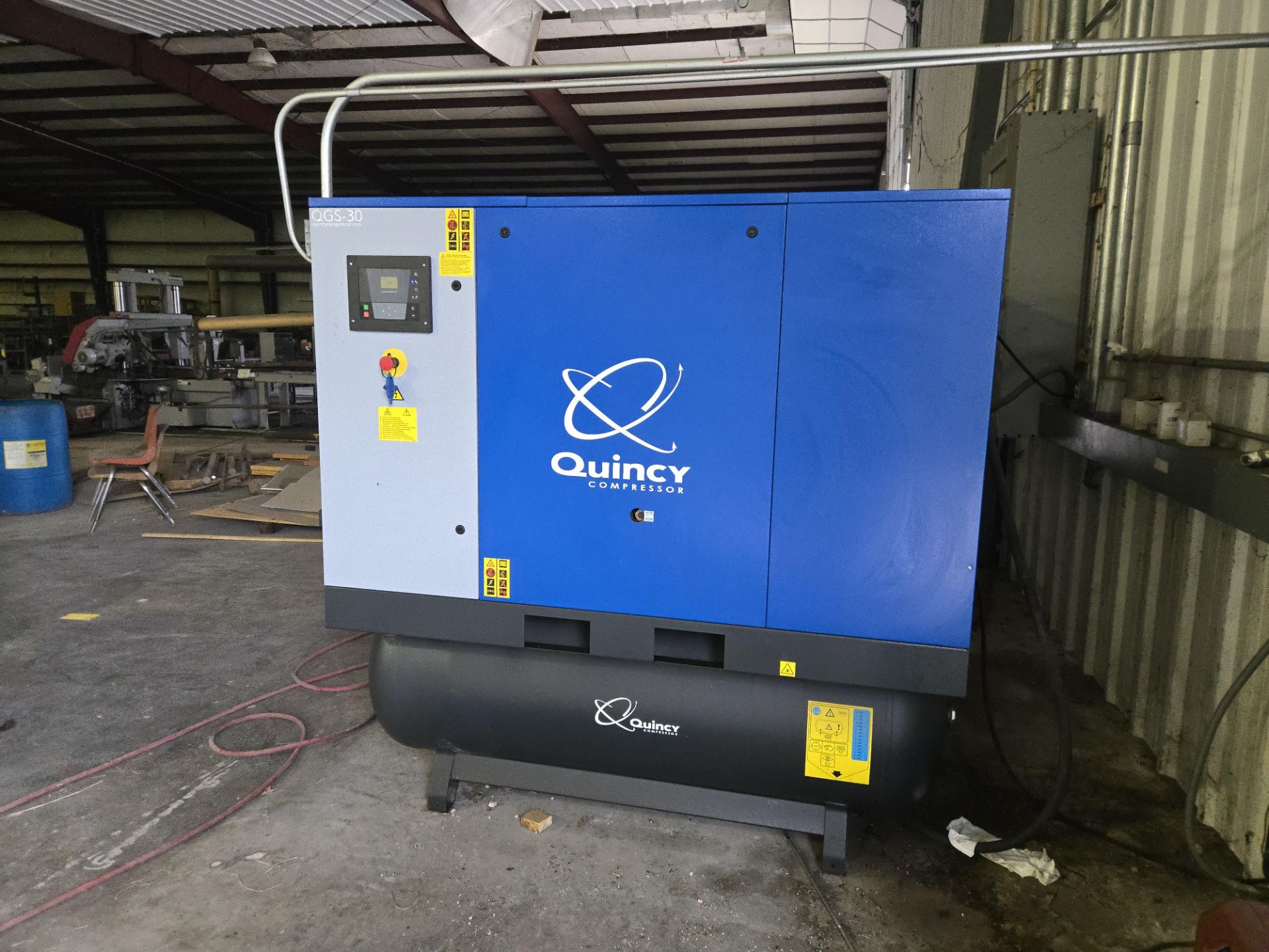 Quincy QGS-30 Air Compressor w/ Tank
