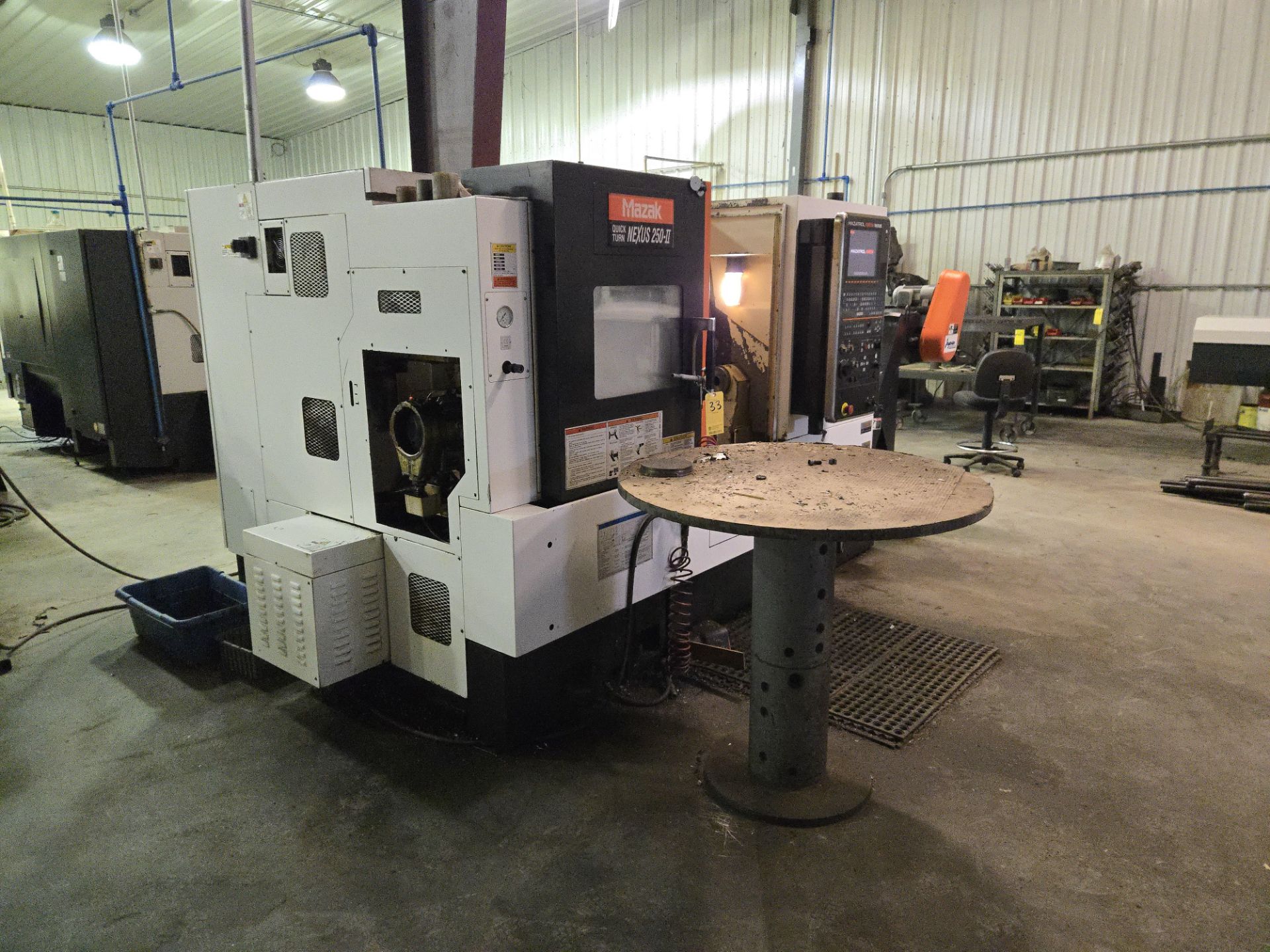 2011 Mazak Quick Turn Nexus 250-II CNC Lathe w/ 12 Slot Turret, Tailstock, Mazatrol Matrix Nexus - Image 4 of 15