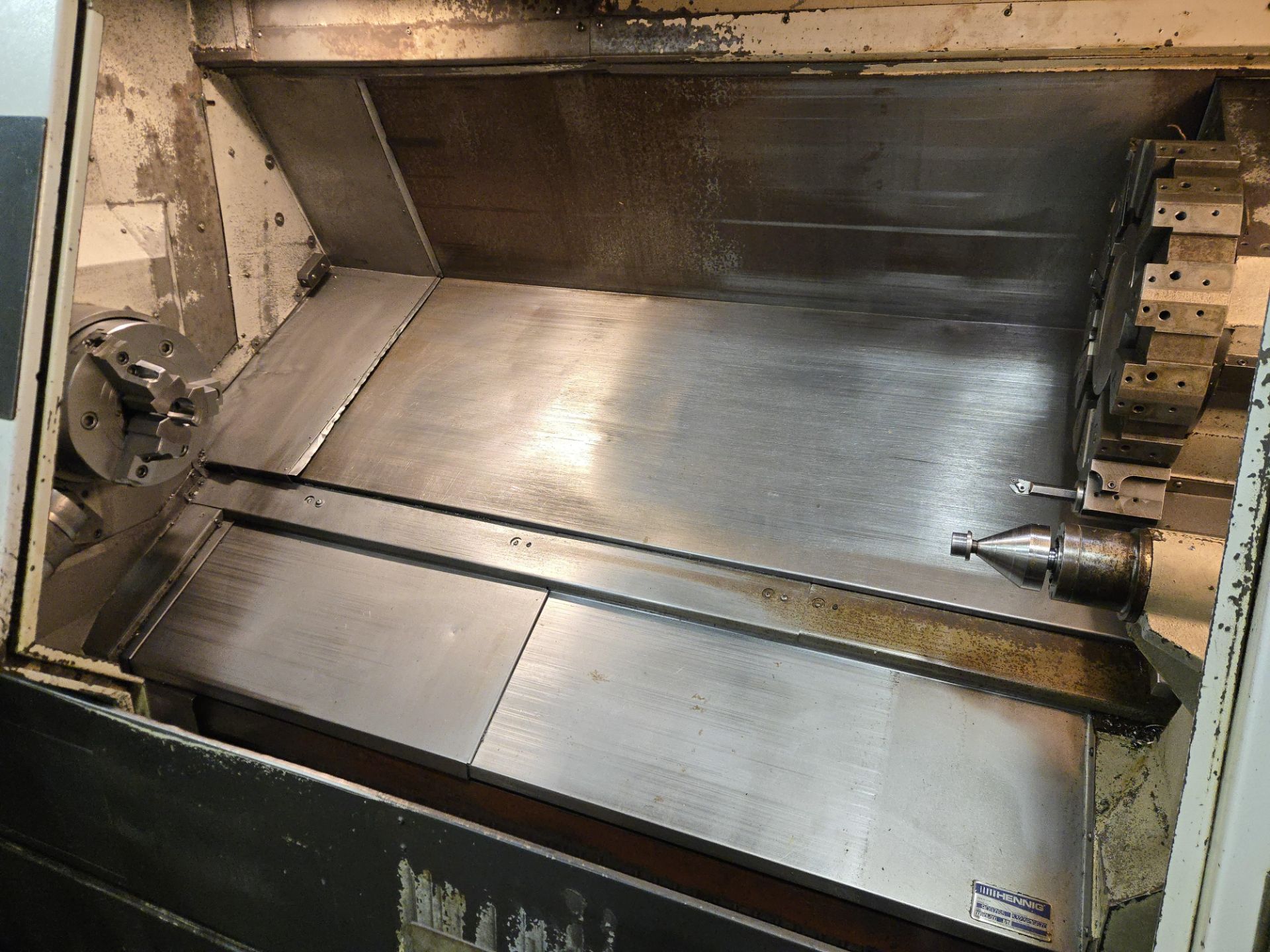 2005 Mazak Quick Turn Nexus 350 CNC Lathe w/ 12 Slot Turret, Tailstock Mazatrol 640 Nexus - Image 5 of 17