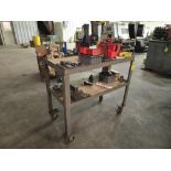 Rolling Table and Contents; Lathe Tooling