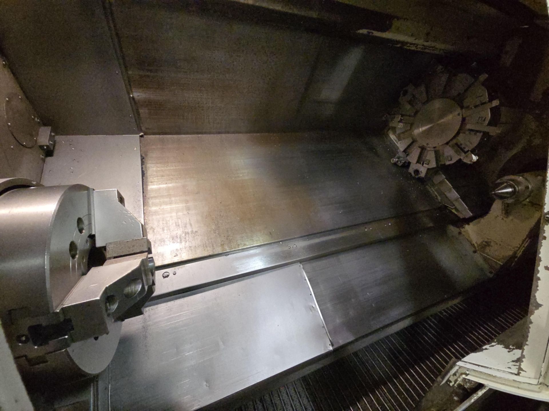 2008 Mazak Quick Turn Nexus 350-II CNC Lathe w/ 12 Slot Turret, Tailstock, Mazatrol Matrix Nexus - Image 6 of 17