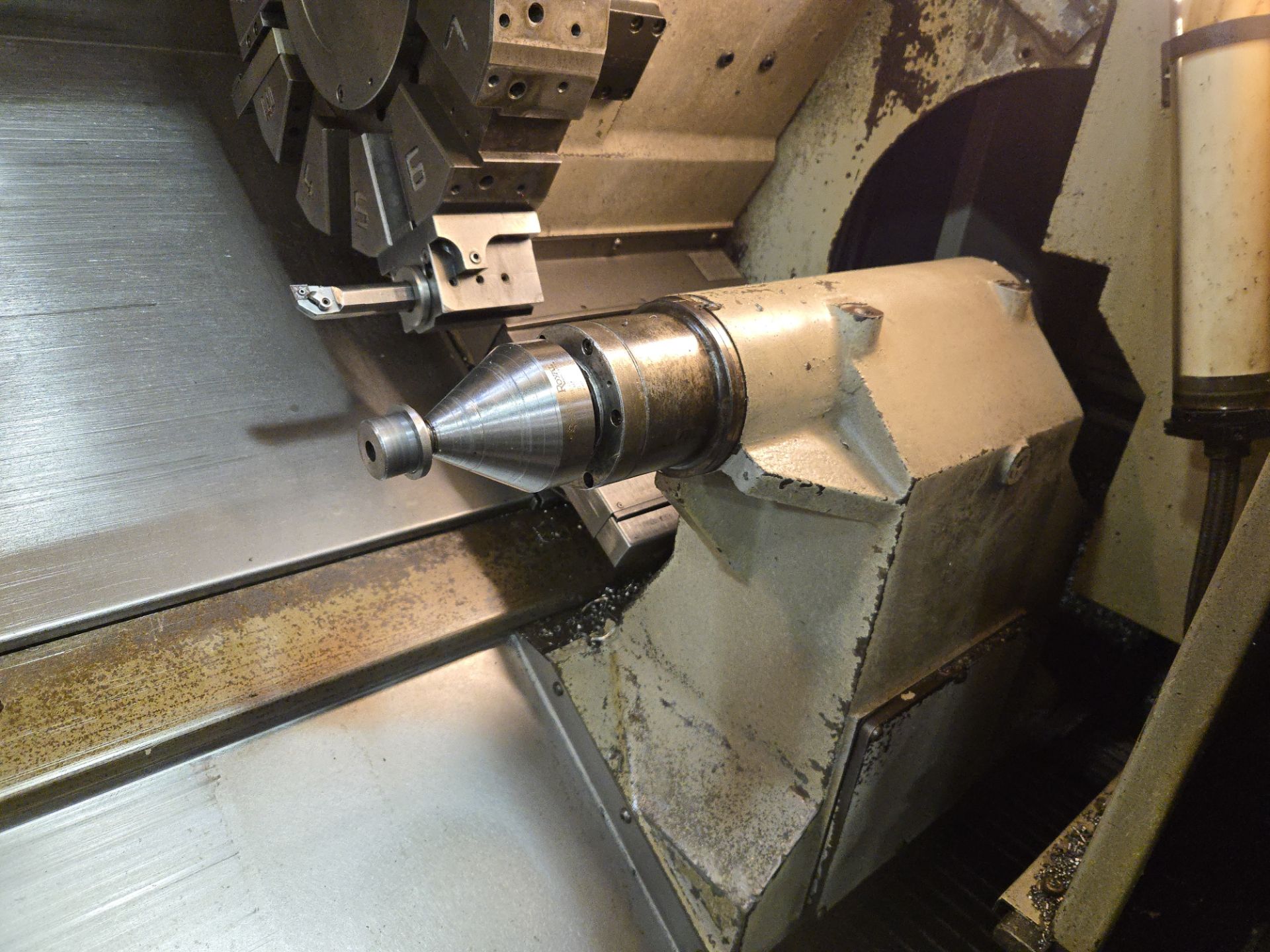 2005 Mazak Quick Turn Nexus 350 CNC Lathe w/ 12 Slot Turret, Tailstock Mazatrol 640 Nexus - Image 8 of 17