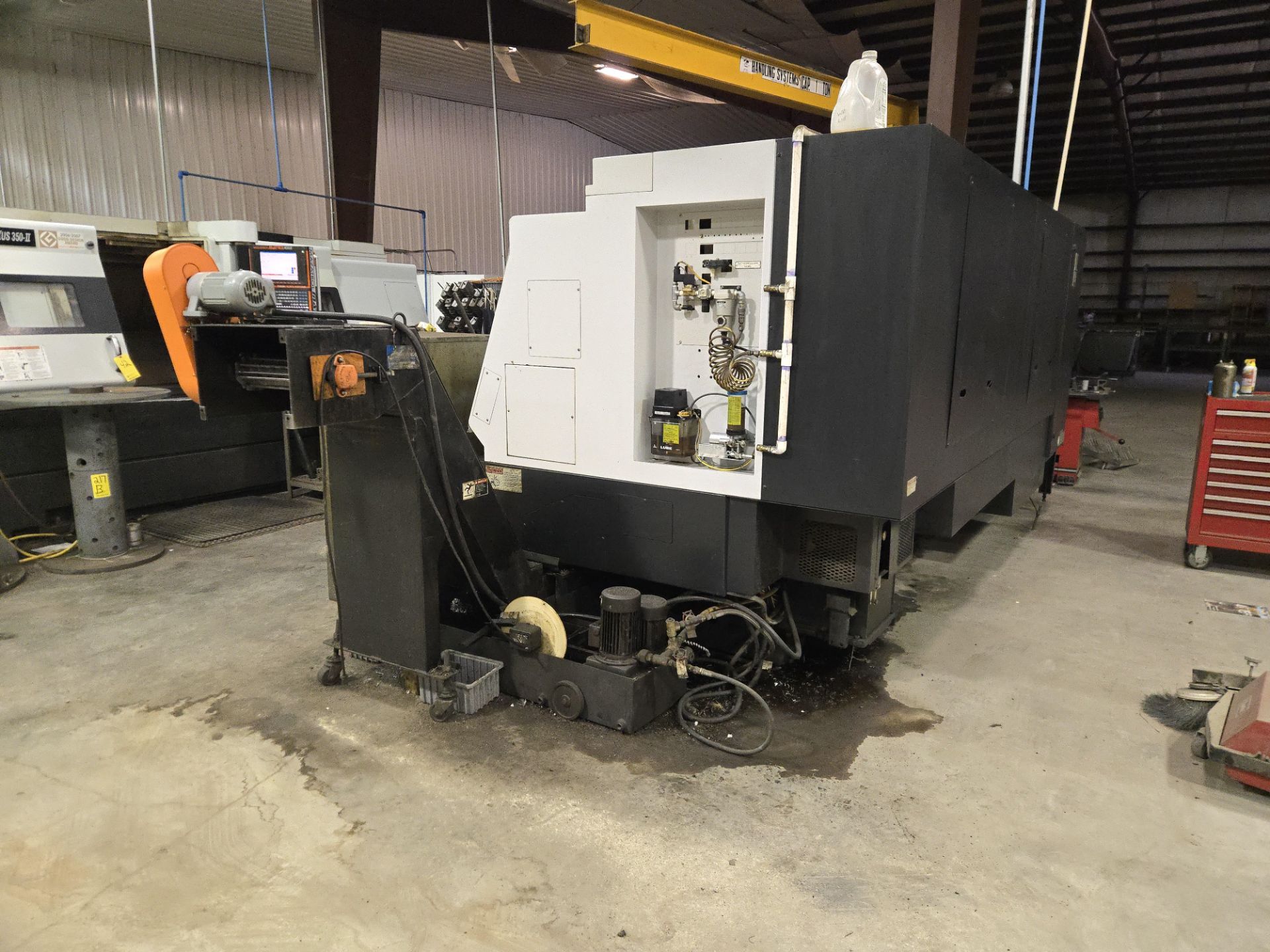 2008 Mazak Quick Turn Nexus 350-II CNC Lathe w/ 12 Slot Turret, Tailstock, Mazatrol Matrix Nexus - Image 2 of 17