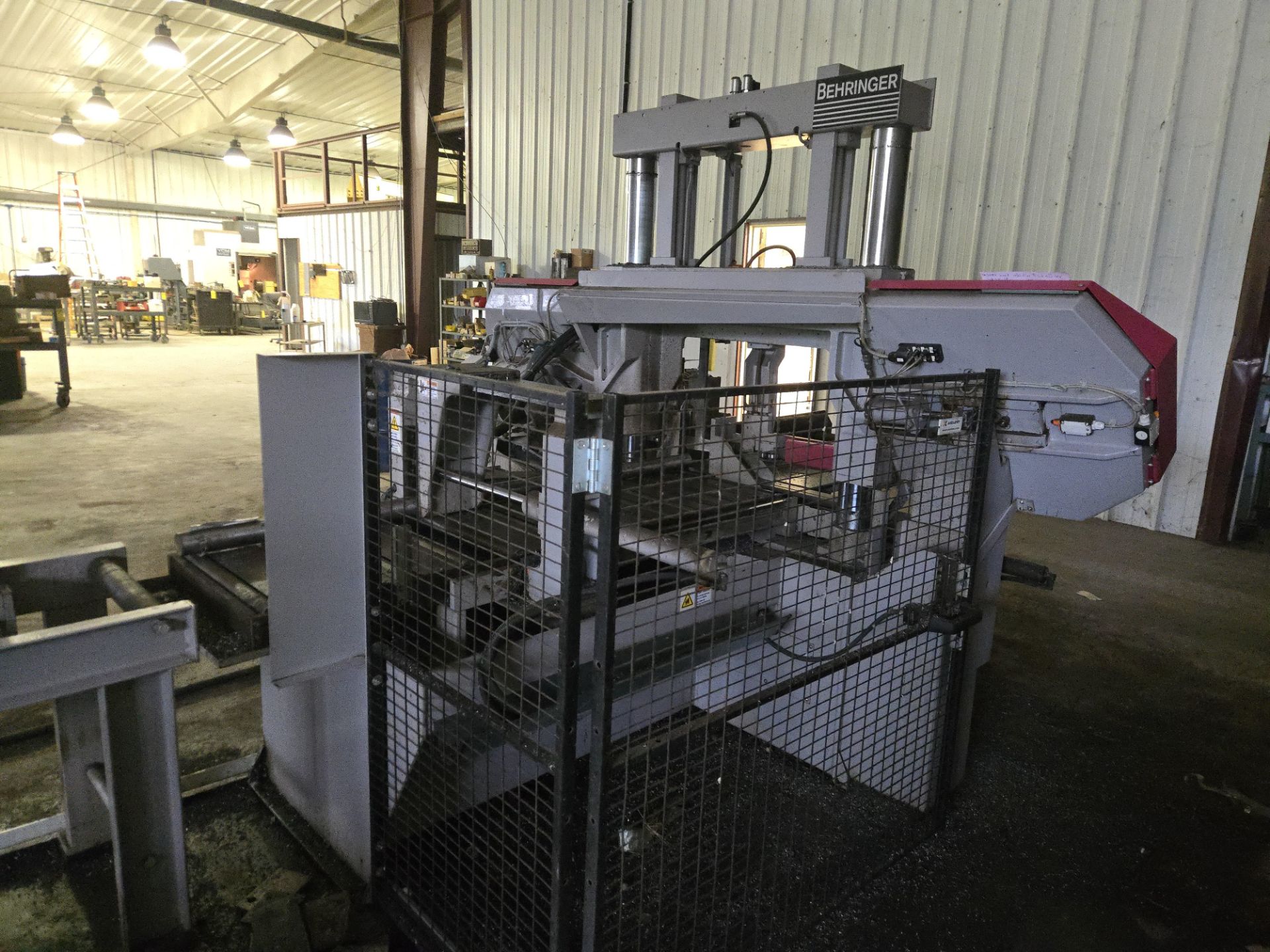 2010 Behringer HBP-413A Saw w/ Roller Sections - Image 6 of 7