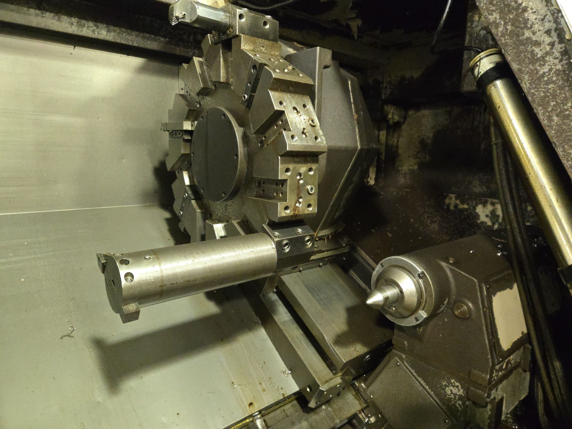 Okuma LB35II CNC Lathe w/ 12 Slot Turret, Tailstock, Okuma OSP7000L Controller - Image 7 of 16