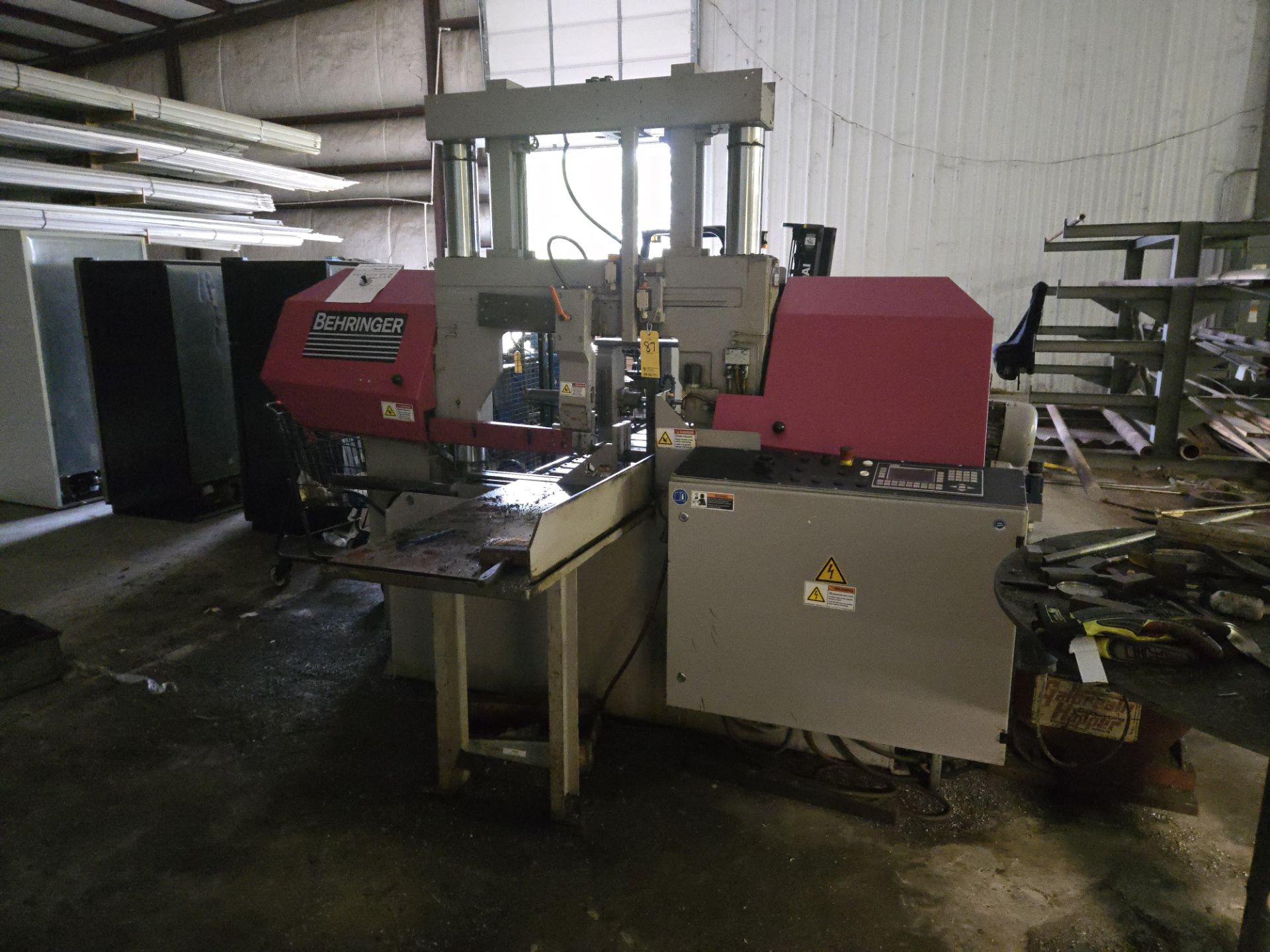 2010 Behringer HBP-413A Saw w/ Roller Sections - Image 2 of 7