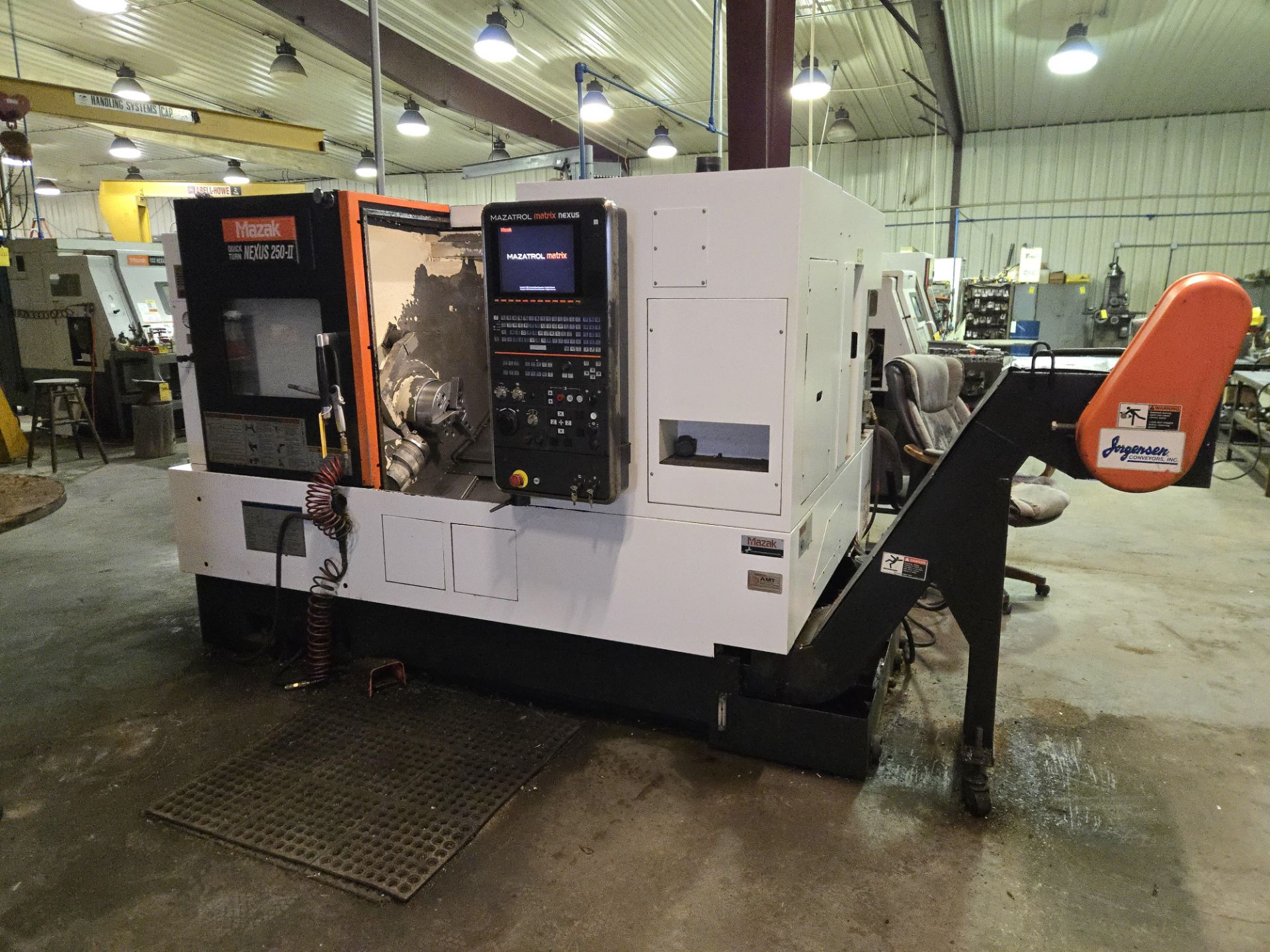 2011 Mazak Quick Turn Nexus 250-II CNC Lathe w/ 12 Slot Turret, Tailstock, Mazatrol Matrix Nexus