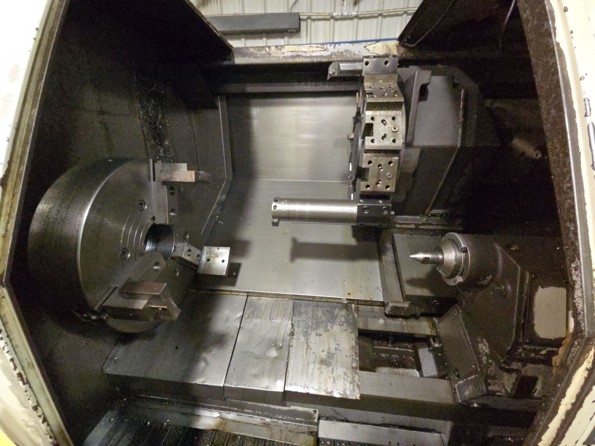 Okuma LB35II CNC Lathe w/ 12 Slot Turret, Tailstock, Okuma OSP7000L Controller - Image 6 of 16