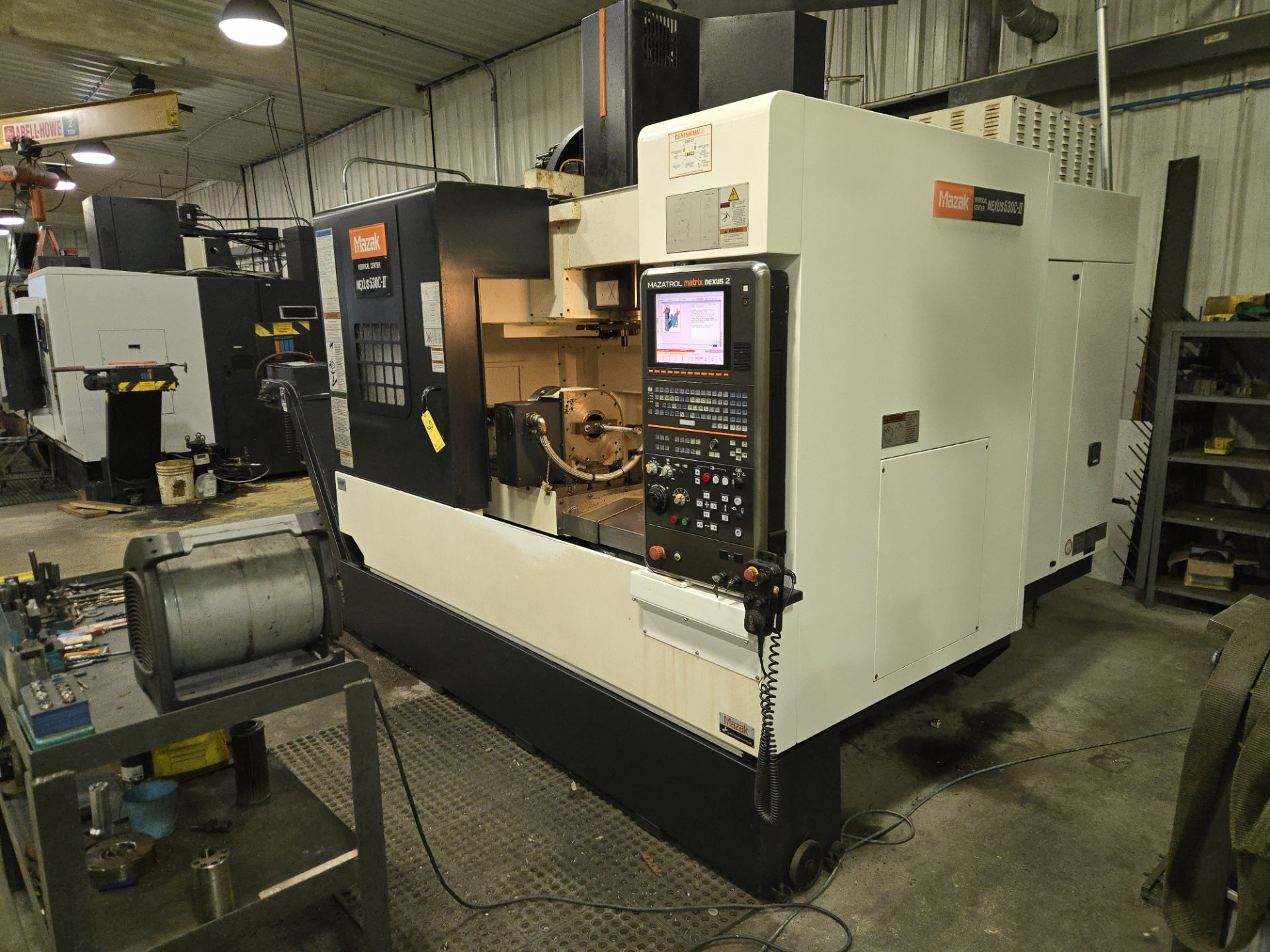 2013 Mazak Vertical Center Nexus 530C-II VMC w/ 30 Slot ATC, Tailstock, Mazatrol Matrix Nexus 2 - Image 2 of 16