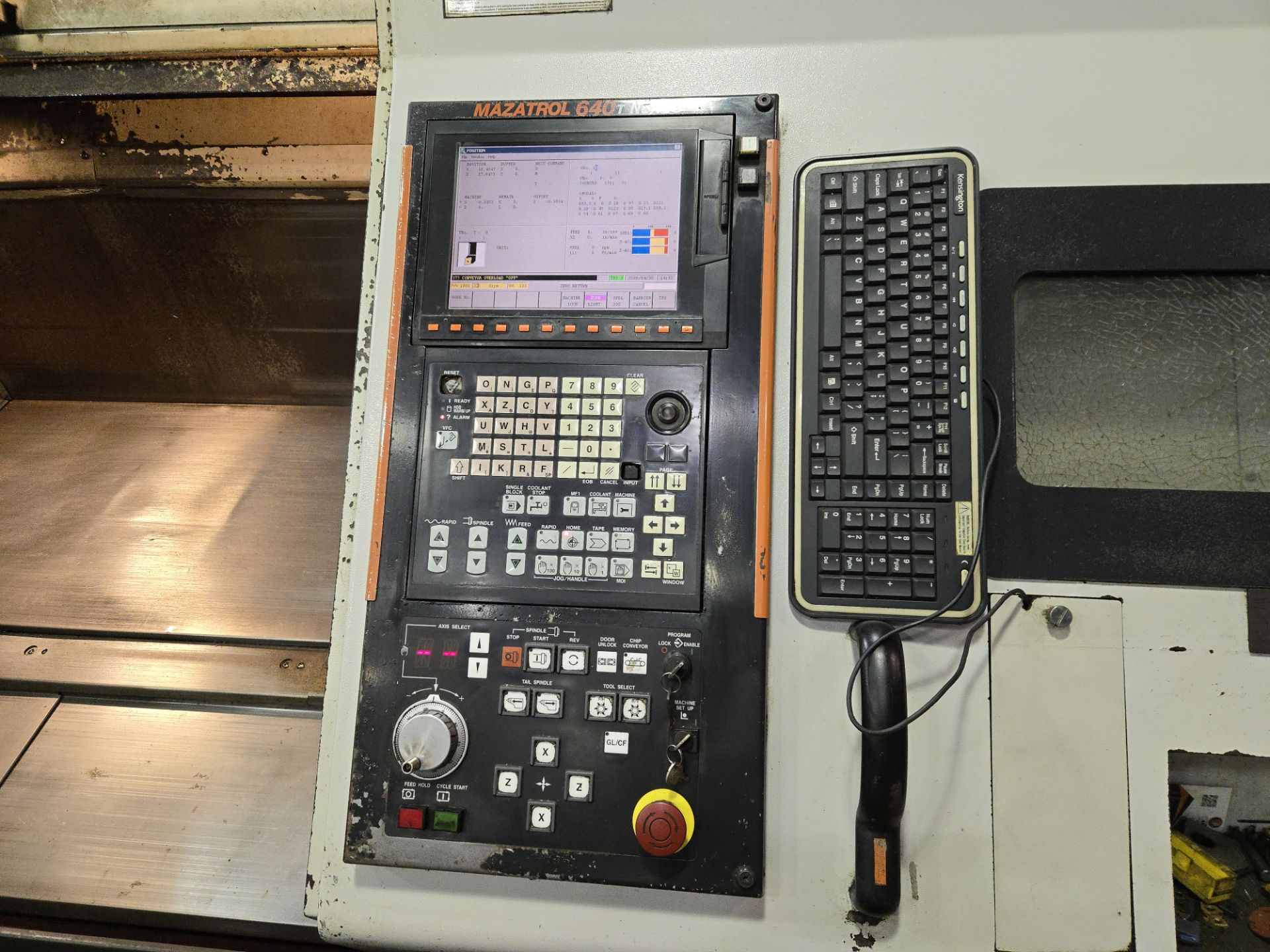 2005 Mazak Quick Turn Nexus 350 CNC Lathe w/ 12 Slot Turret, Tailstock Mazatrol 640 Nexus - Image 13 of 17