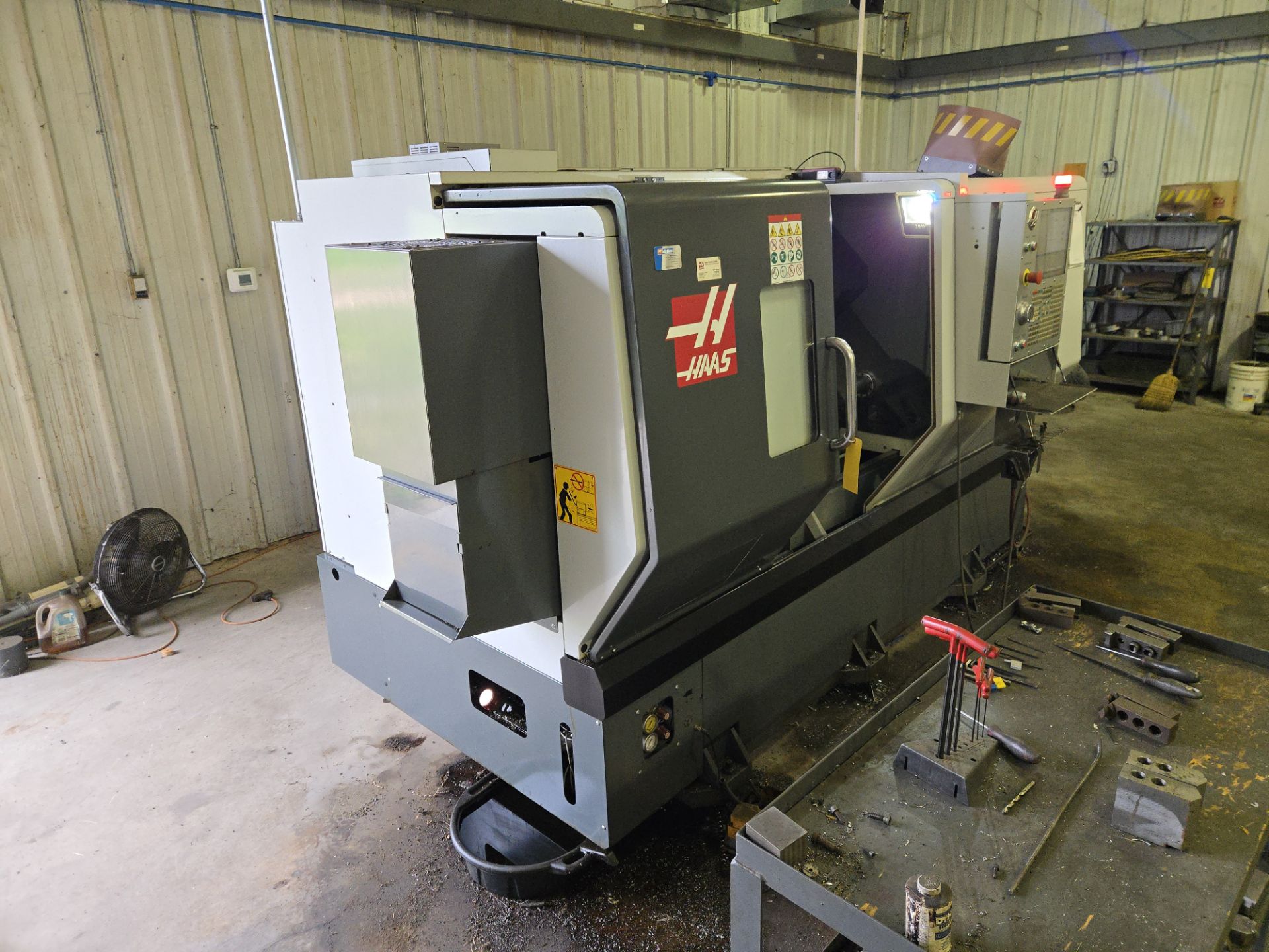 2018 Haas ST-35Y CNC Lathe w/ 24 Slot Turret, Tailstock - Image 2 of 15