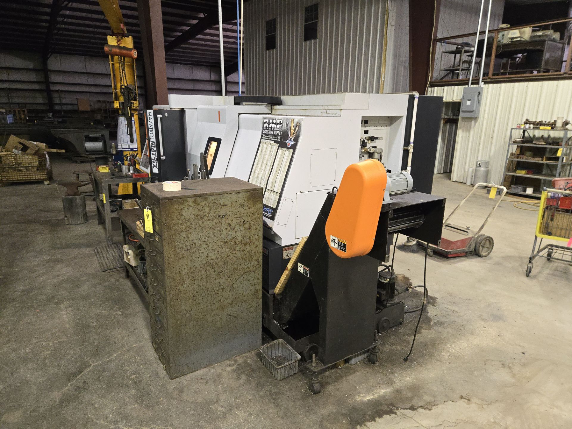 2008 Mazak Quick Turn Nexus 350-II CNC Lathe w/ 12 Slot Turret, Tailstock, Mazatrol Matrix Nexus - Image 3 of 17