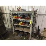 Shelf and Contents; Lathe Tooling