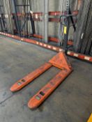 Pallet Jack 5500lb cap.
