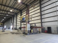 Plymouth Industries Rail Bound Welding Manipulator, Approx. Height 25', Boom Length 32'