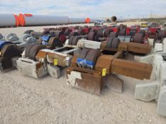 (2) 2016 Enabl WLL 30T Drive Turning Rolls w/ (1) Idle Roller and Power Supply