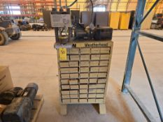 Weatherhead Coll-O-Crimp I Hose Crimping Station w/ Drawer and Contents