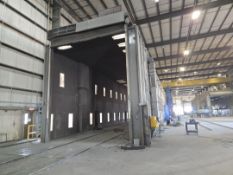 2016 Custom Blast Room, 18'W x 22' H x Approx. 140'L W/Recirculating Shot System