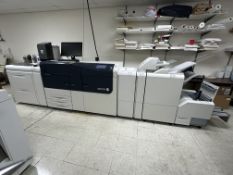 Xerox Versant 3100 Digital Press s/n 8AA146136, 3 Mil. Color Impressions, 379K Black Impressions,