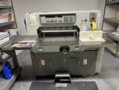 1985 Polar 76EM 30” Programmable Paper Cutter s/n 5561677