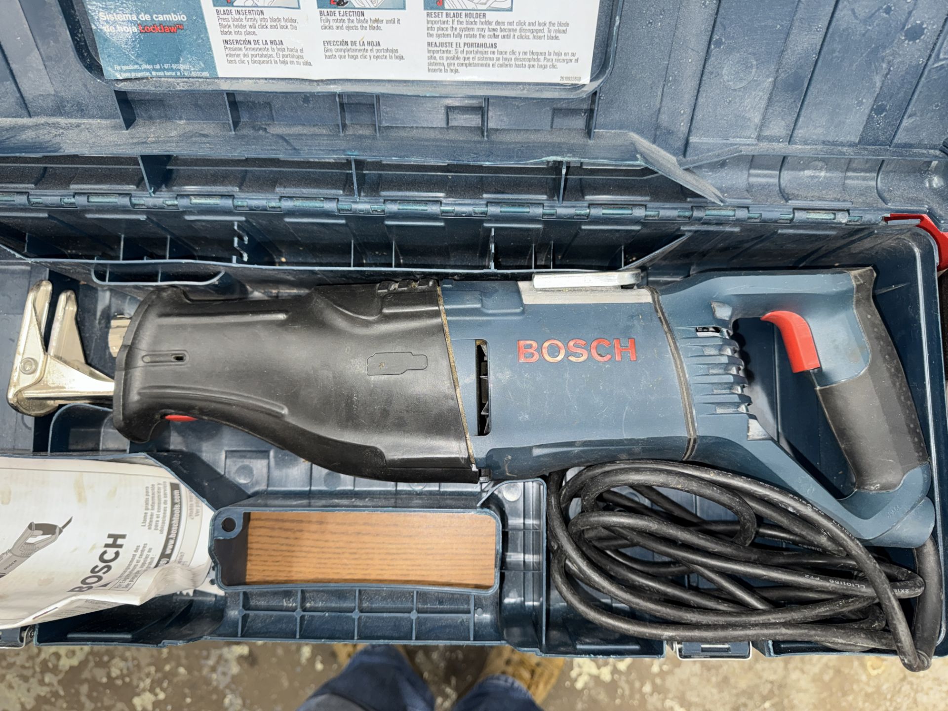 Bosch RS15 Sawzall w/ Case