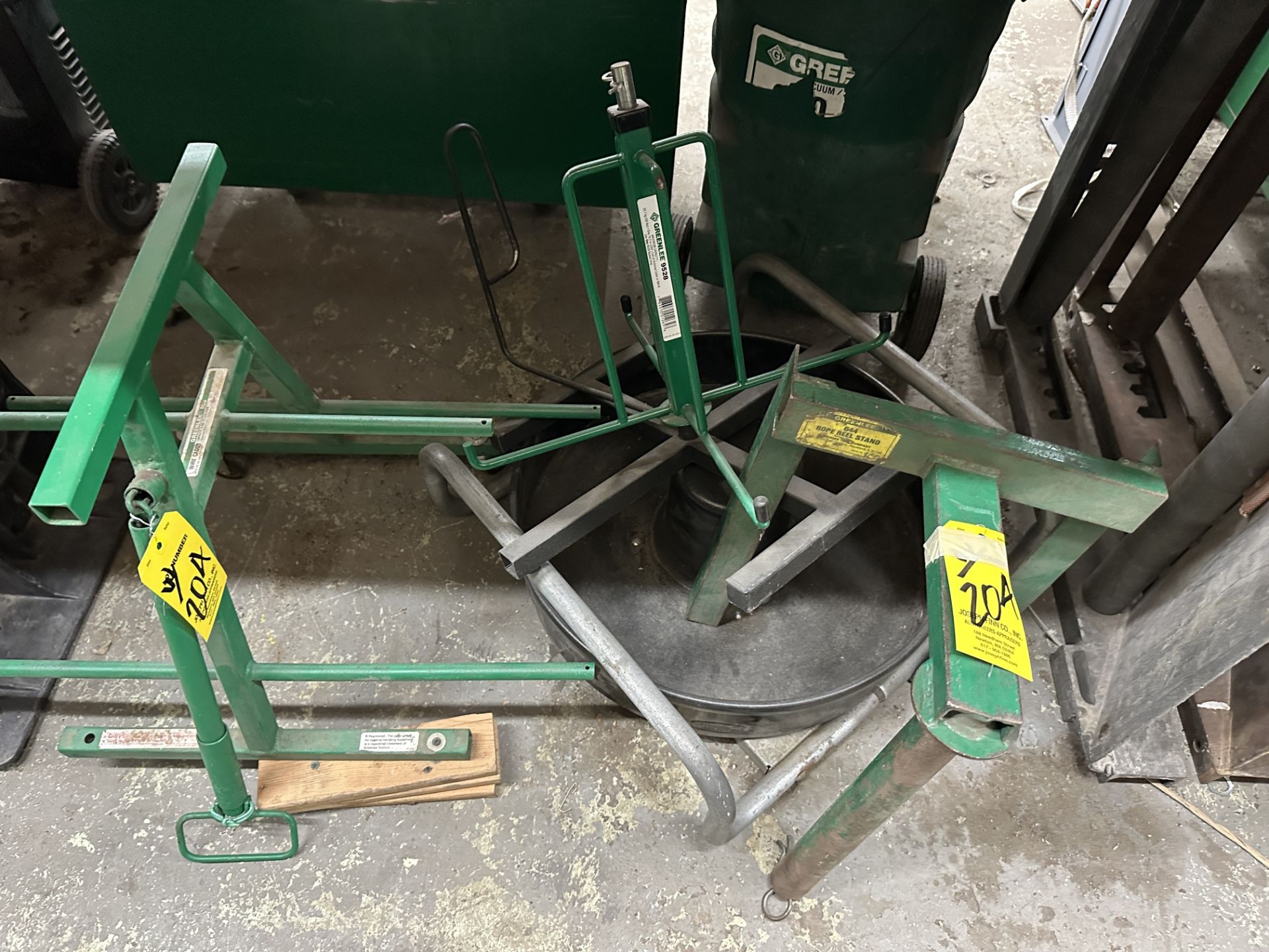 LOT Jack-A- Tier Stands, Greenlee Rope Reel Stands - Image 3 of 4