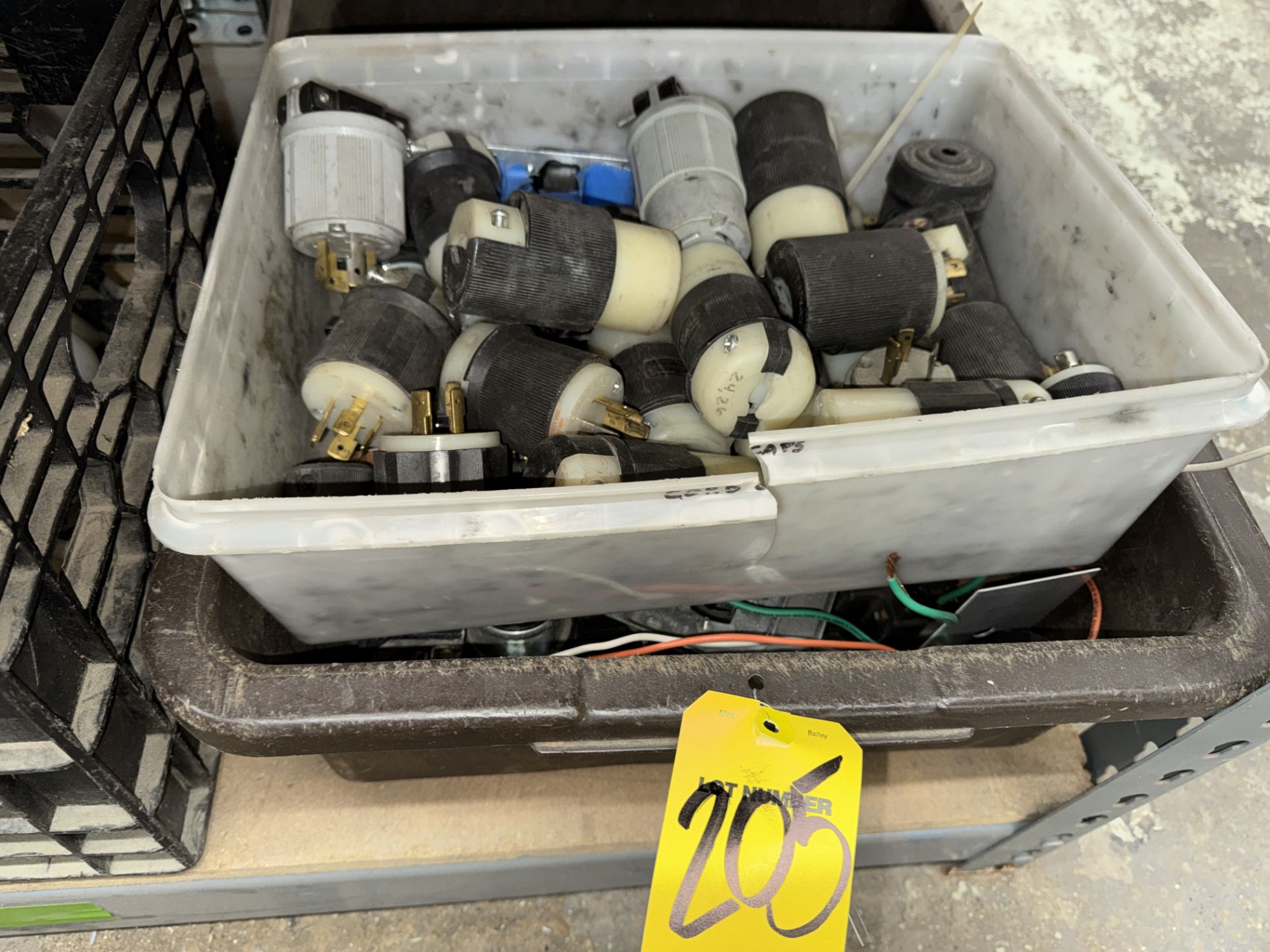 LOT Asst. Electrical Plugs, Female Caps, Connectors, Etc. on Front Section of (3) - Image 8 of 8