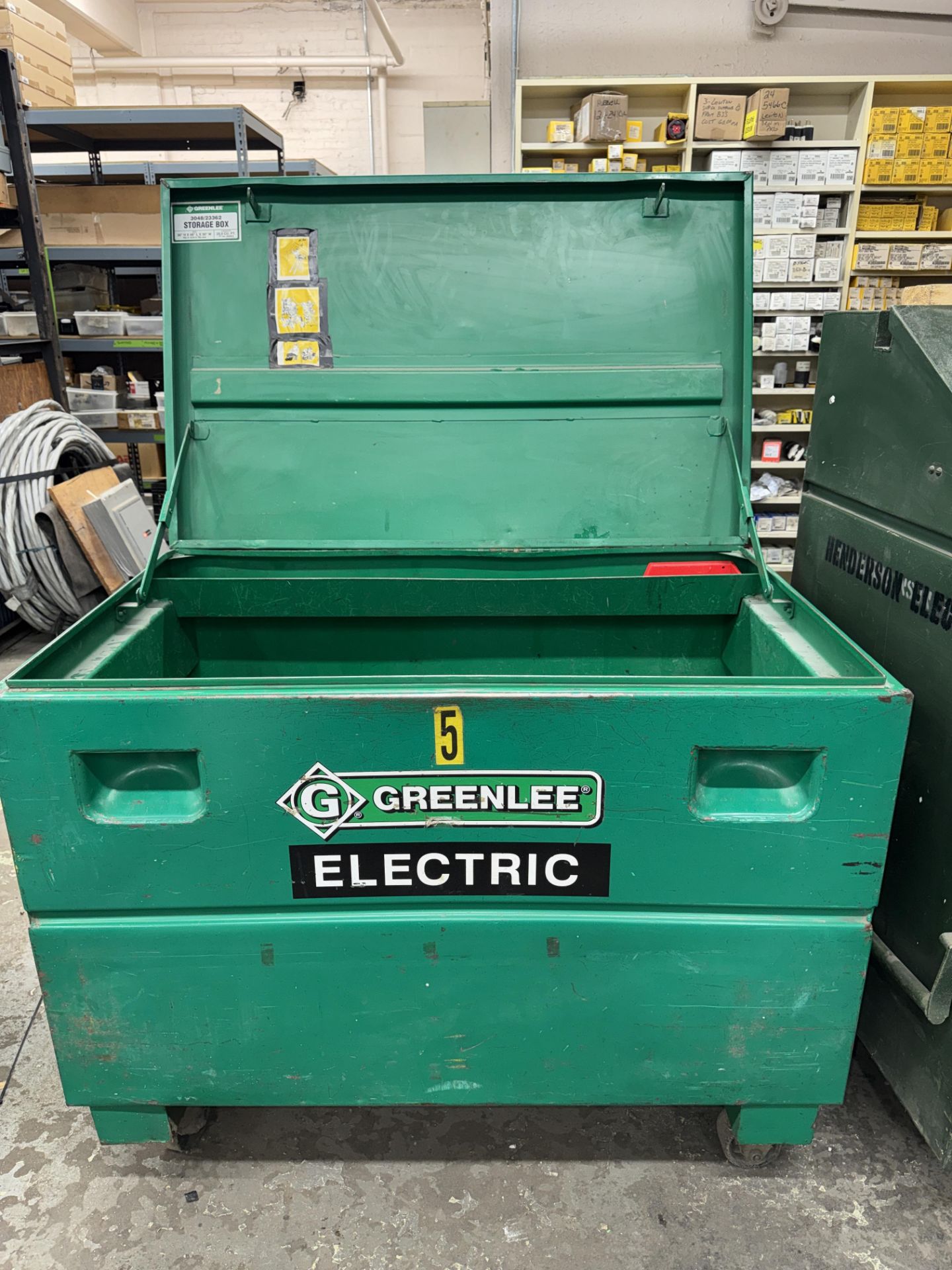 Greenlee #3048/23362 Storage Box Port. Job Box
