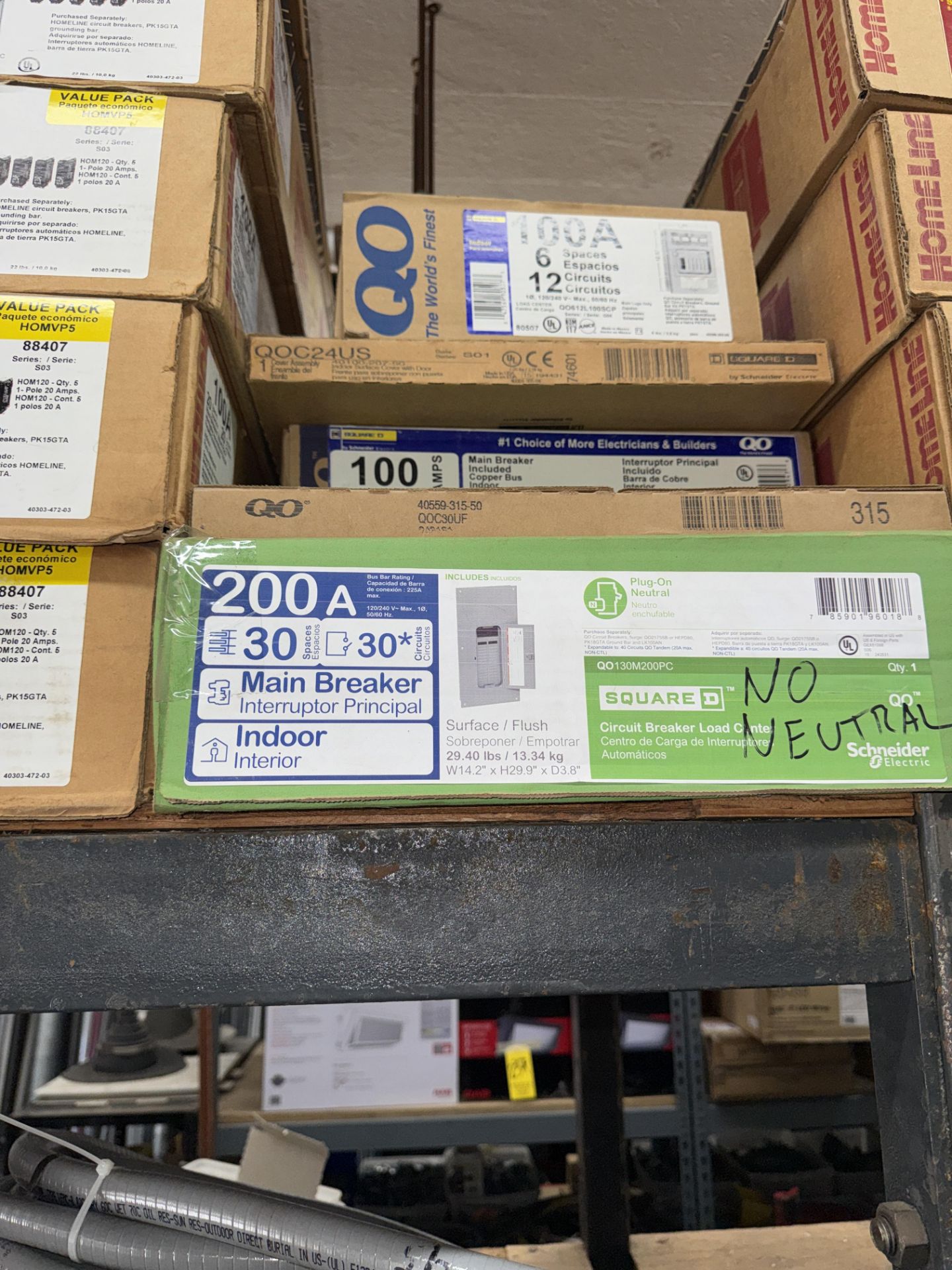 LOT(4) Square D 100A Breakers - Image 15 of 32