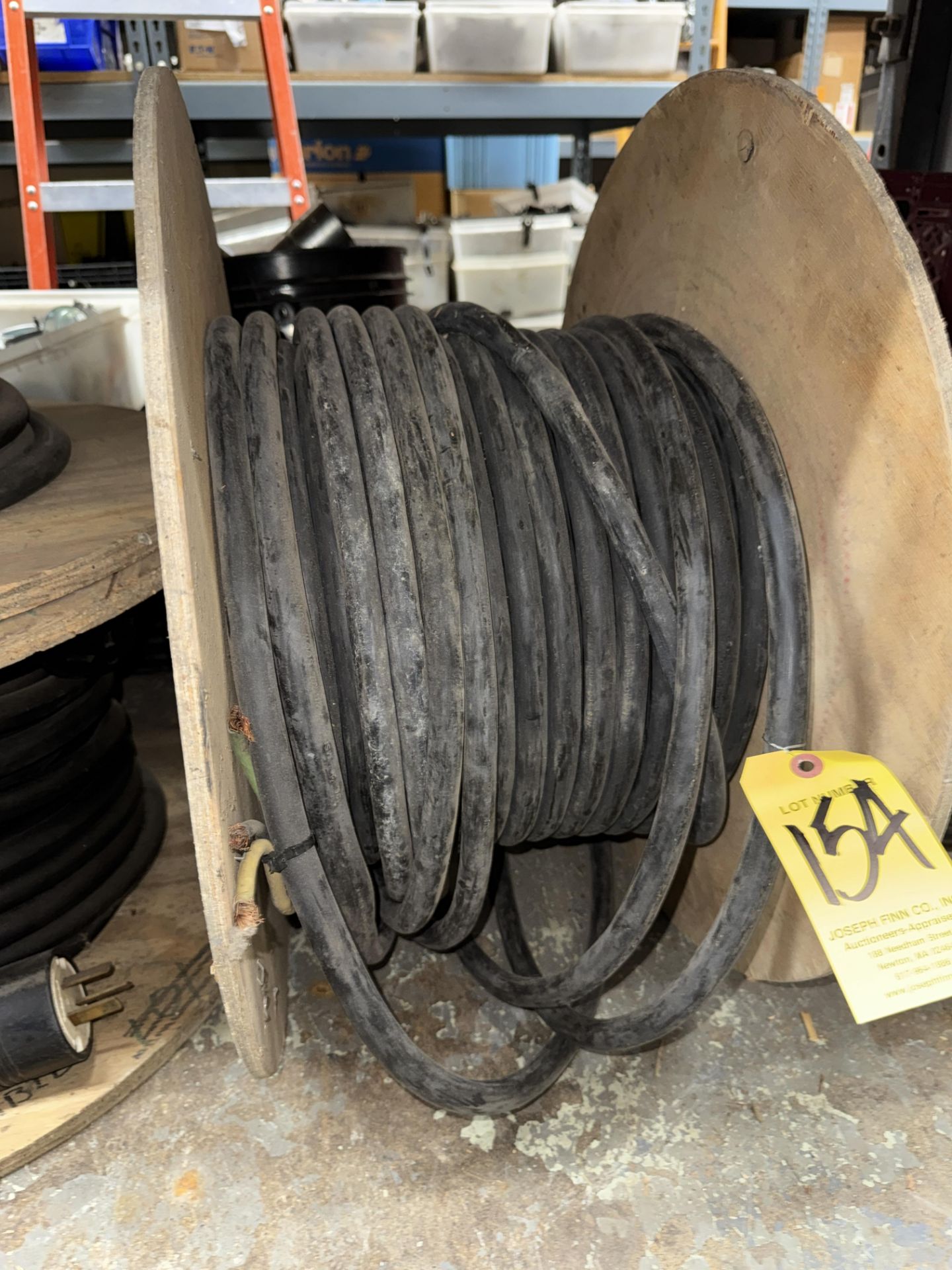 Cable w/ Reel for Remote Electrical Stations