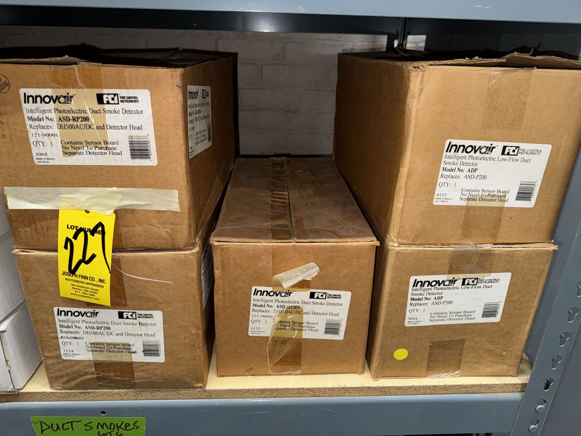 LOT Asst. Annunciators, Heat Protectors, Duct Smoke Detectors, Fire Alarm Boxes, Strobes, Fire Alarm - Image 5 of 17