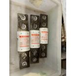 LOT (3) A4BT 1000 Fuses in Bin