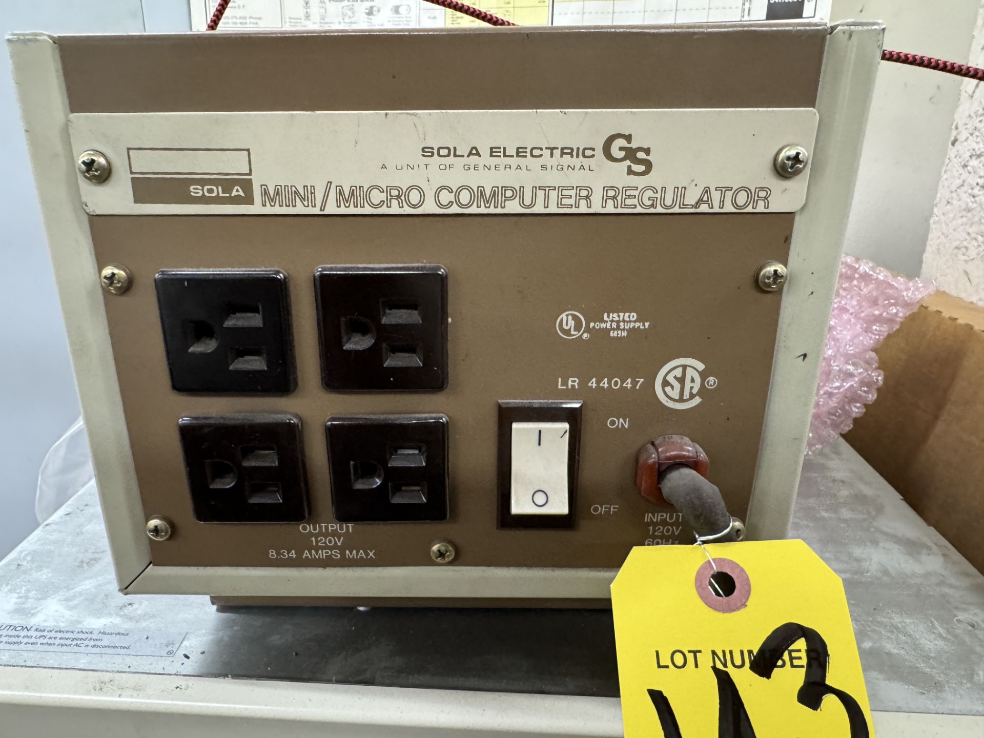 Sola Electrical Mini/Micro Computer Regulator - Image 2 of 2