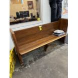 LOT (2) Asst. Church Pews, Approx. 6' x 10' L