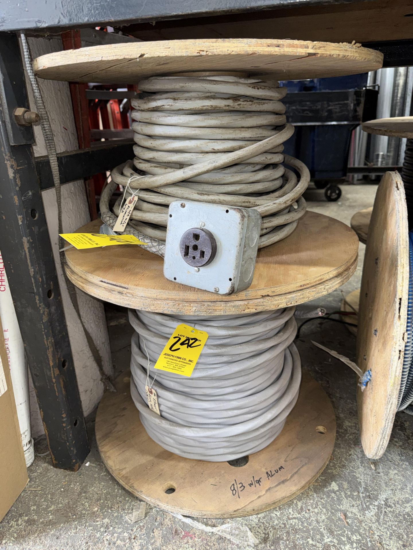 LOT (4) Asst. Reels of Cable