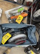 LOT Bosch 7 1/4" Circ. Saw w/ Bag & Rigid Circ. Saw