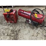 LOT Asst. Port. Heaters, (1) Marley Model 562 Electric Heater, (1) Universal Model UNIV-150-FA5