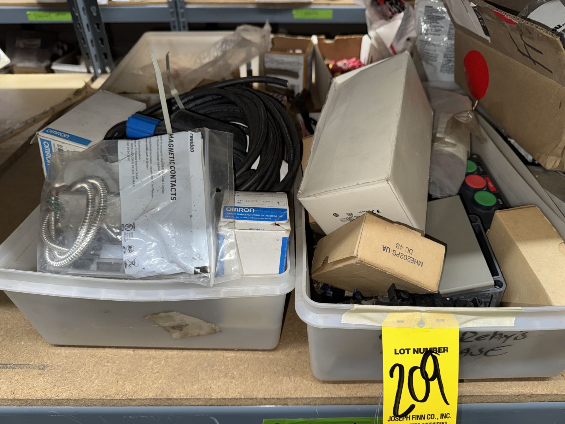 LOT Asst. Ceiling Fans, Relays, Crimp Lugs, Splicers, Cold Shrinks, Ports, Wire Caps, Signa - Image 5 of 14